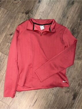 Nike Coral Quarter-Zip Pullover